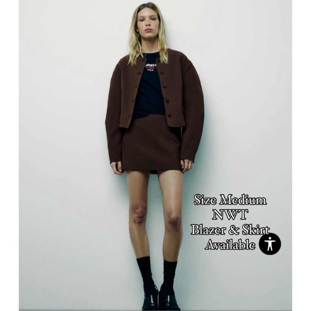 Women’s Mini Skirt Brown‎ Size M